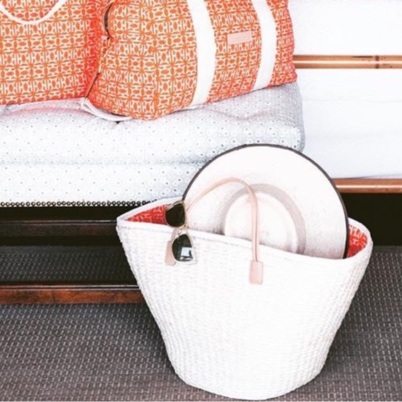 India Hicks Riviera Straw basket tote! - Picture 12 of 14